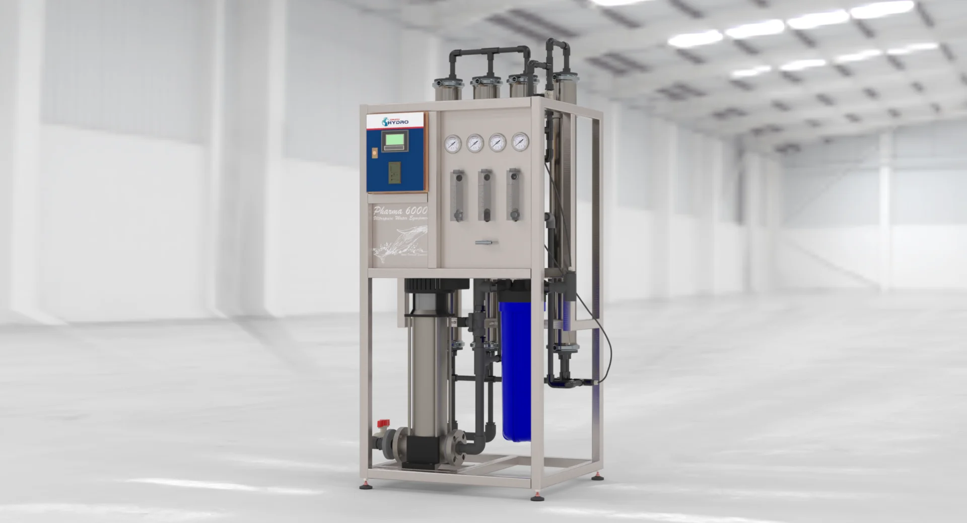 PHARMA 6000 - vista isométrica